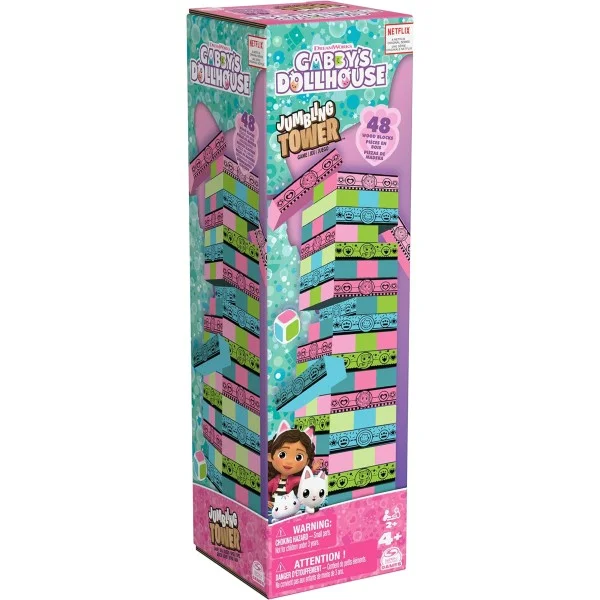 Gabby&rsquo;s Dollhouse Jumbling Tower - 6066778-T